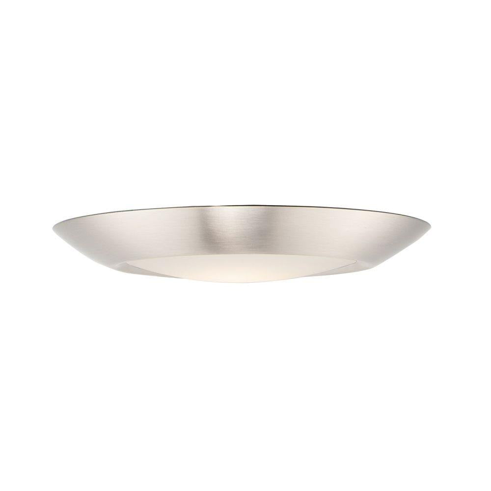 Maxim Lighting 57613WTSN Diverse 1 Light 7.5 inch Satin Nickel Flush Mount Ceiling Light