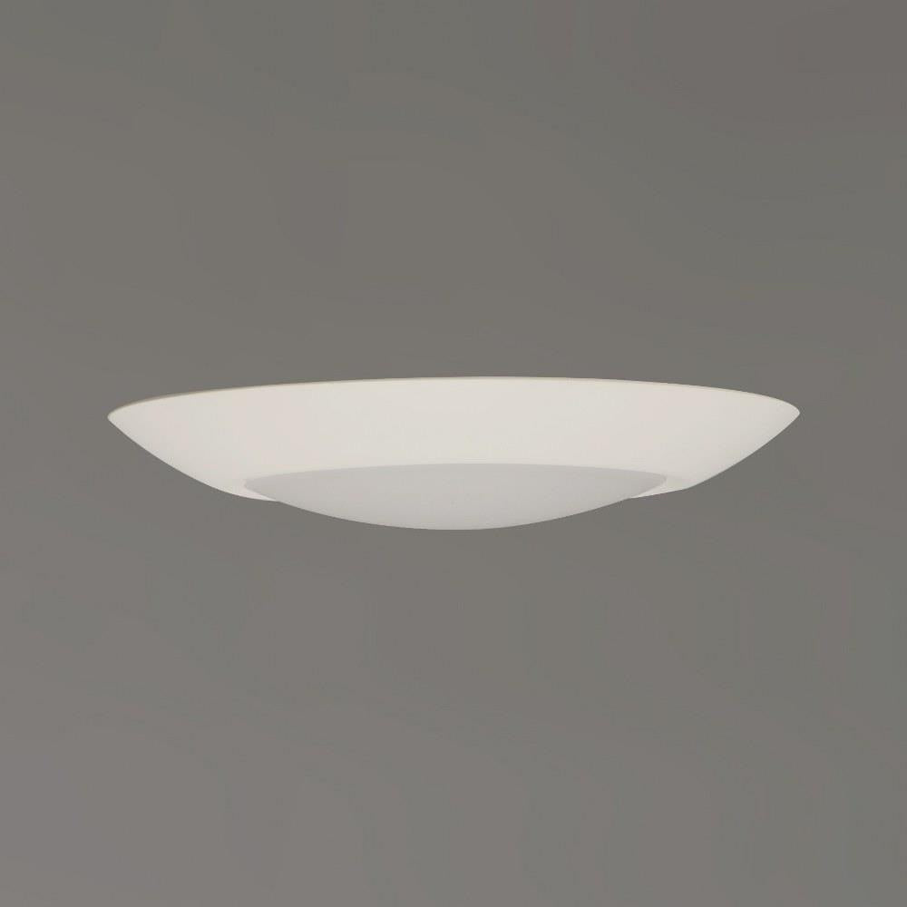 Maxim Lighting 57614WTWT Diverse 1 Light 7.5 inch White LED Flush Mount Ceiling Light - Detail View