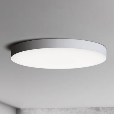 Maxim Lighting 57670WTSN Trim LED Flush Mount Ceiling Light on Ceiling Close Up