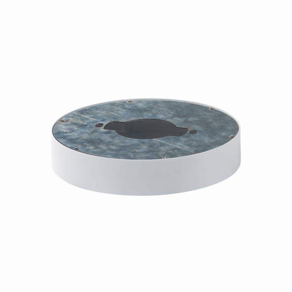 Maxim Lighting 57890WT Accessory Empty Shell 7 Inch Round Trim White Recessed Lighting Accessory