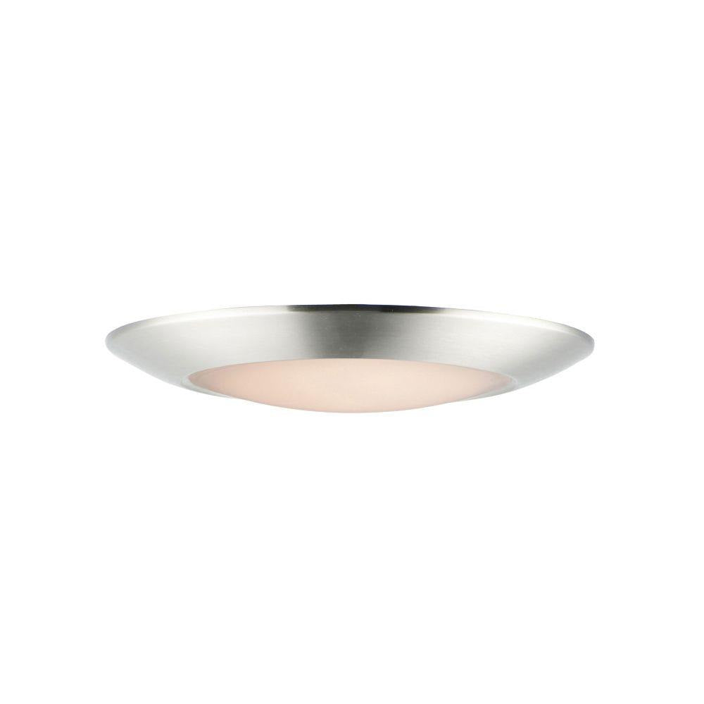 Maxim Lighting 57915WTWT Diverse 18W 9.25 Inch White LED Flush Mount Ceiling Light