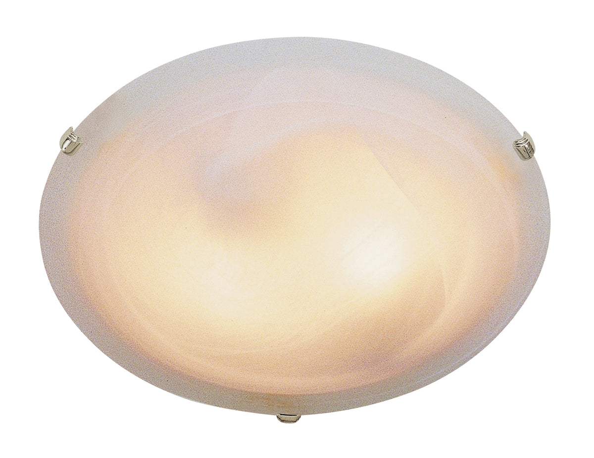 Trans Globe Lighting 58702 BN Cullen 4 Light 20 inch Brushed Nickel Flush Mount Ceiling Light