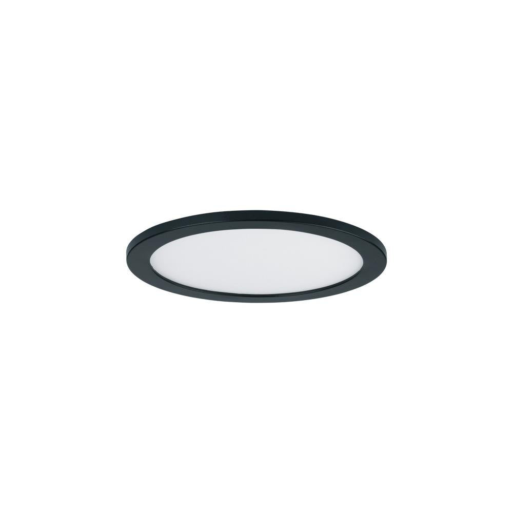 Maxim Lighting 58710WTWT Wafer 1 Light 5.5 Inch White LED Flush Mount Ceiling Light