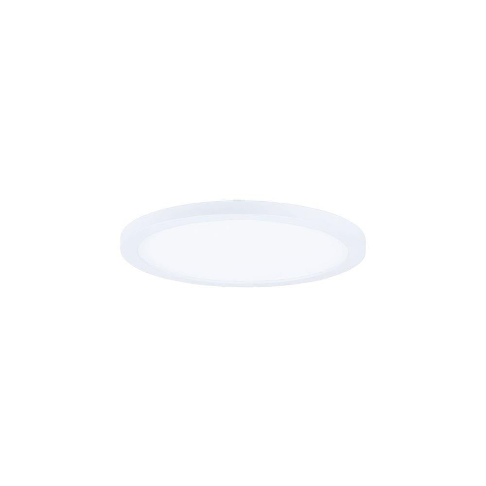 Maxim Lighting 58711WTWT Wafer 1 Light 5.5 Inch White LED Round Flush Mount Ceiling Light