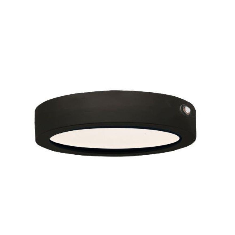 Maxim Lighting 58784WTBK Wafer 1 Light 7 inch Black LED Flush Mount Ceiling Light