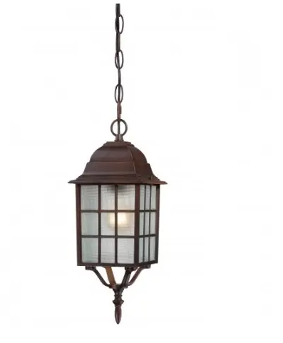 Nuvo 60-4912 16" Adams Outdoor Wall Light, Frosted Glass, Bronze Finish