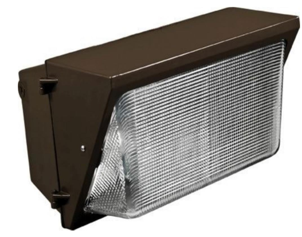 Dabmar Lighting DW-LED1502 18 Inch 1 LED Large Wall Pack Fixture, Wattage 50W, Bronze Finish