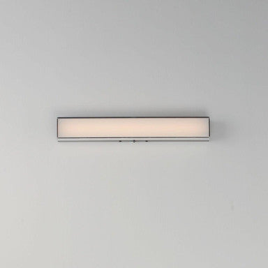 Maxim Lighting 59000CLFTBK Edge 1 Light 18 inch Black Bath Vanity Wall Light Lit View