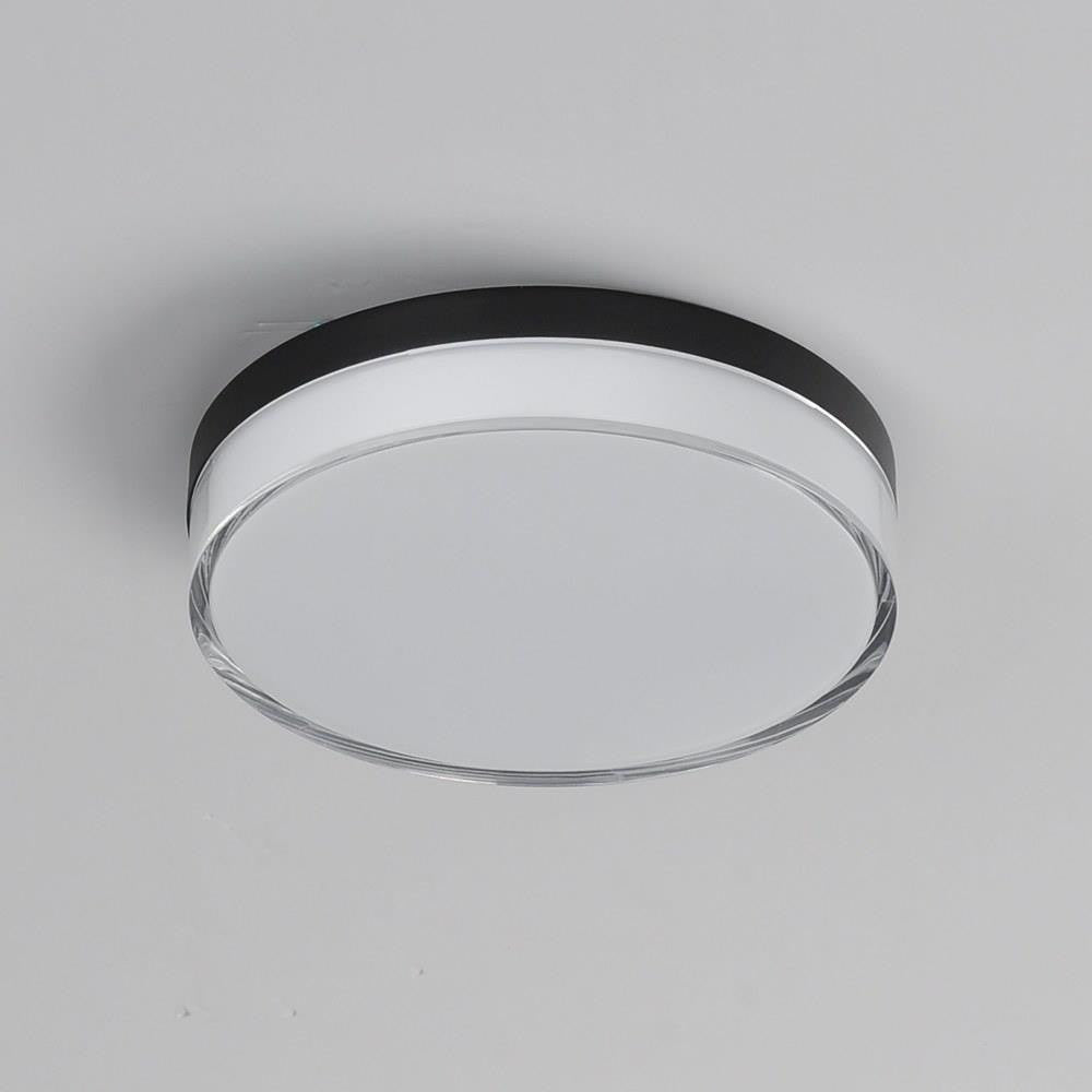 Maxim Lighting 59762CLFTSN Edge LED Flush Mount Ceiling Light installed on ceiling