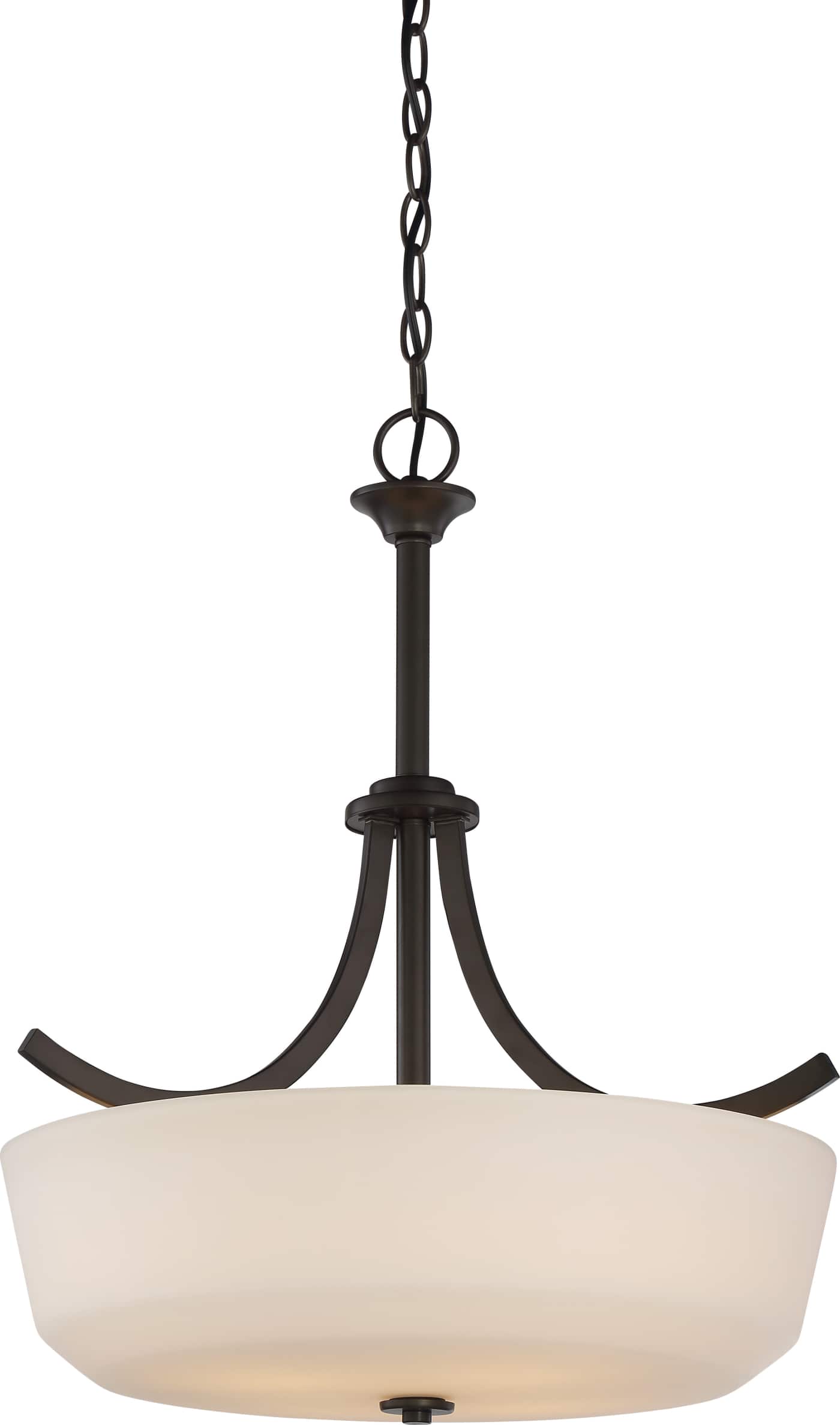Nuvo 60-5927 Laguna 4 Light 19.5 inch Forest Bronze Pendant Ceiling Light
