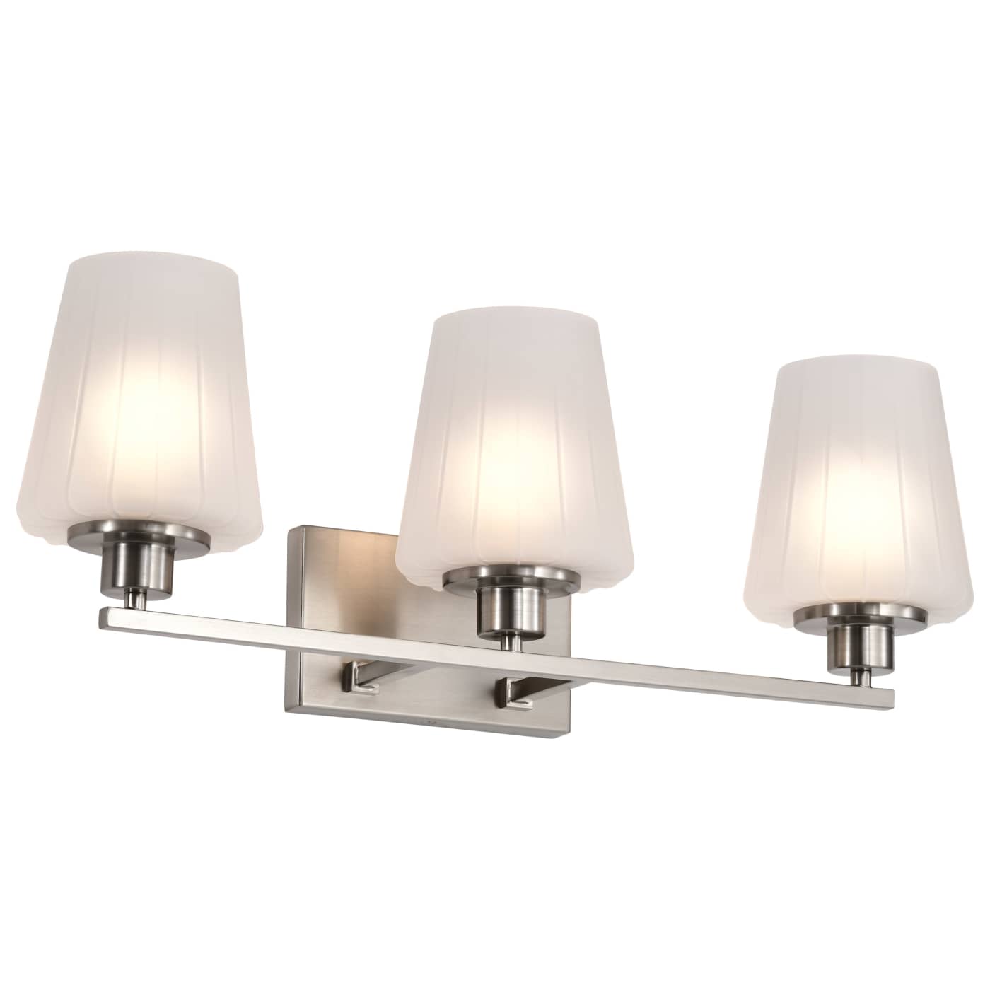 Nuvo 60-8223 Lune 24 inch 3 Light Vanity Wall Light - Finish: Brushed Nickel