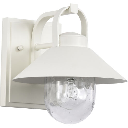 Nuvo 60-8520 Ridge 8" Outdoor Wall Light, White Finish