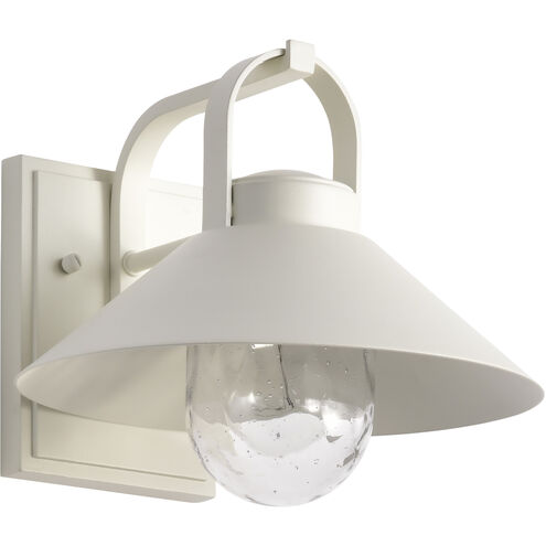 Nuvo 60-8521 Ridge 9" Outdoor Wall Light, White Finish
