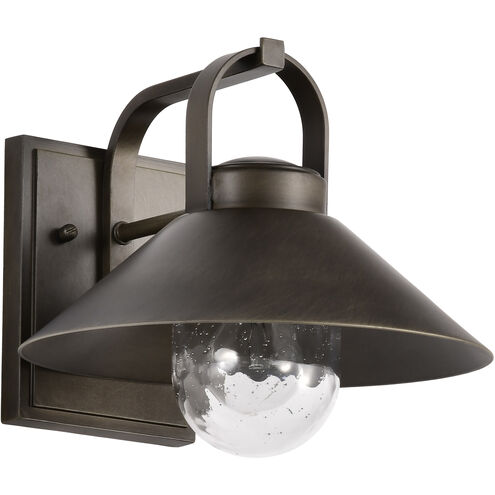 Nuvo 60-8531 Ridge 9" Outdoor Wall Light, Bronze Finish