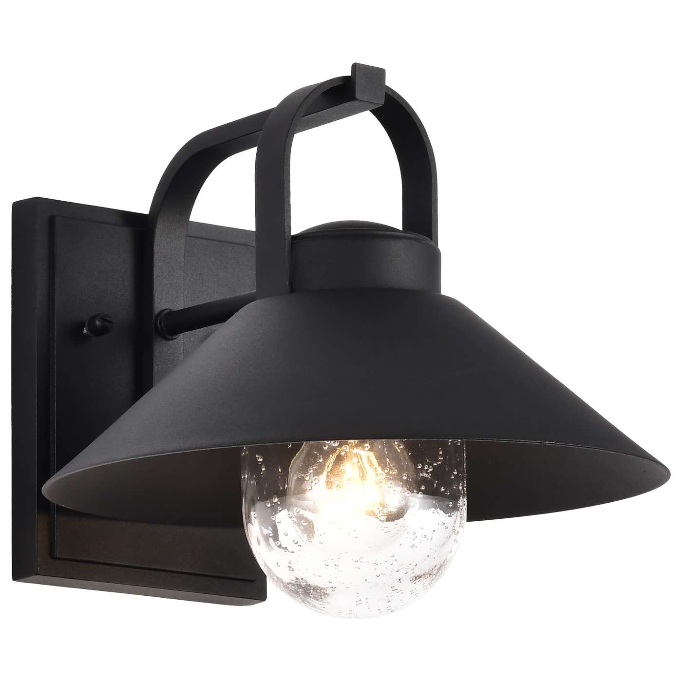 Nuvo 60-8541 Ridge 8.88" 1 Light Outdoor Wall Light - Finish: Black