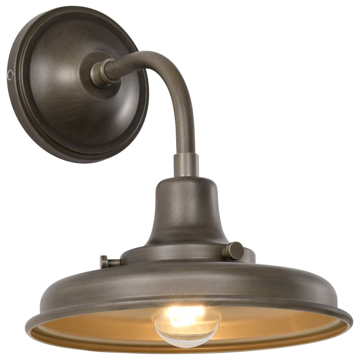 Nuvo 60-8570 Morris 11.63" 1 Light Outdoor Wall Light - Finish: Burnished Bronze