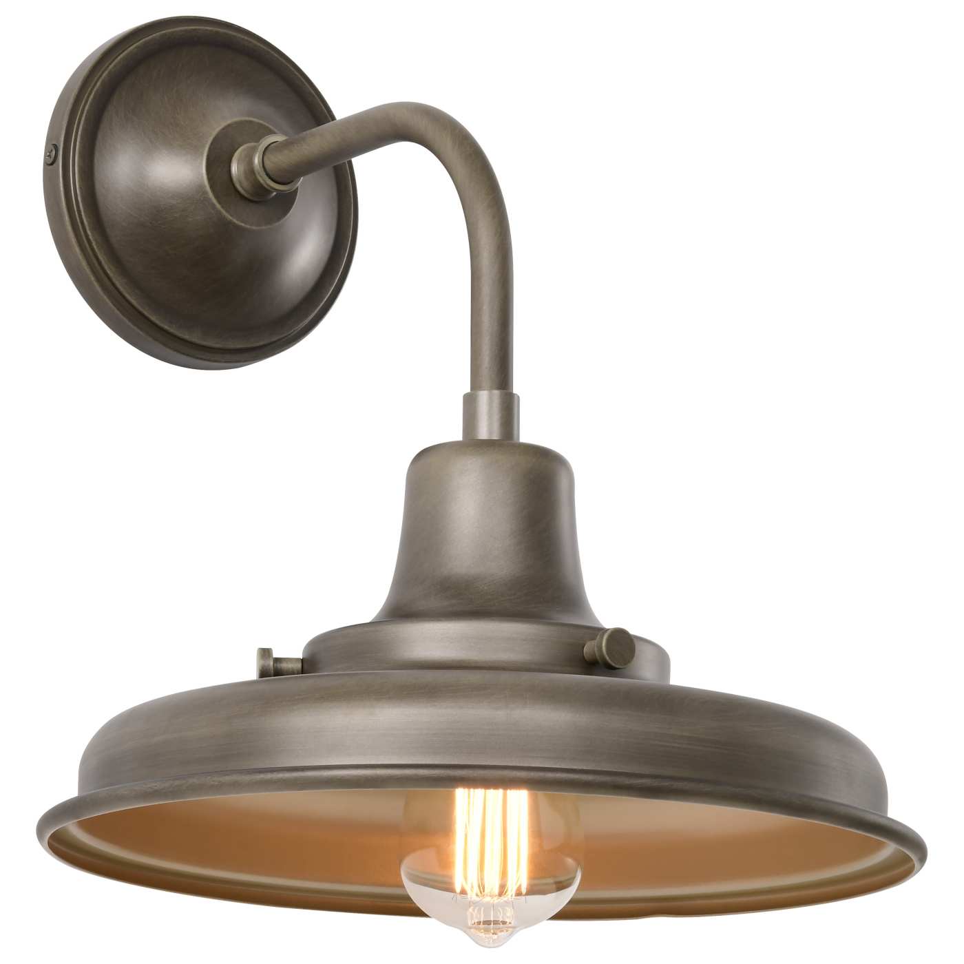 Nuvo 60-8571 Morris 13.68" 1 Light Outdoor Wall Light - Finish: Burnished Bronze