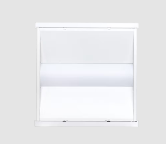 Eiko VOL22R/PS39/FCCT/UD-EM15 2x2 Volumetric Retrofit with 15W Emergency Battery, Selectable Wattage 39/32/24/19W, Multi-Color Temperature, Voltage 120-277V 0-10V Dimming