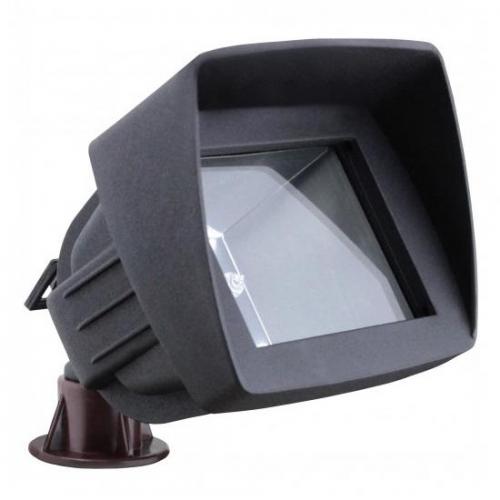 Orbit 6011-BK Cast Aluminum Rectangle Landscape Flood Light, Black Finish