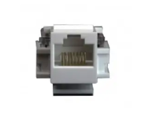 Enerlites 6106-I Phone Jack Insert Audio/ Video Connector, Ivory