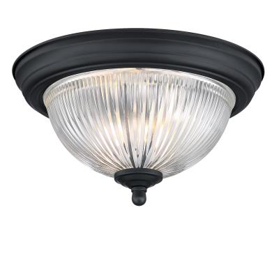 Westinghouse Lighting 6117700 matte black flush mount ceiling light