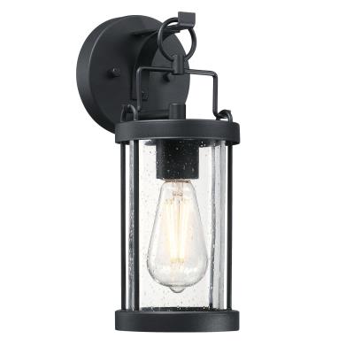 Westinghouse Lighting 6122500 Westcott Bay textured black outdoor wall light