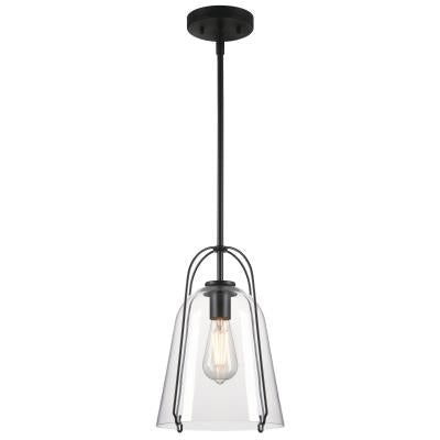 Westinghouse Lighting 6130100 Kewadin matte black pendant ceiling light