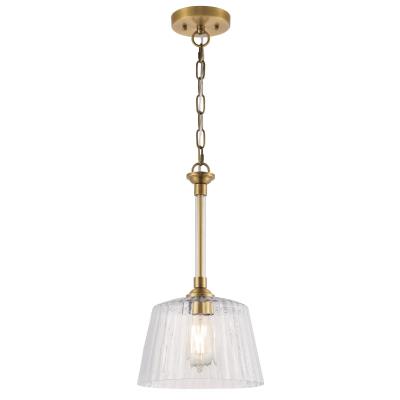 Westinghouse Lighting 6130200 Aggie 1 Light Brushed Brass Pendant Ceiling Light