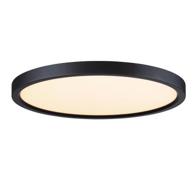 Westinghouse Lighting 6133600 black LED flush mount ceiling light