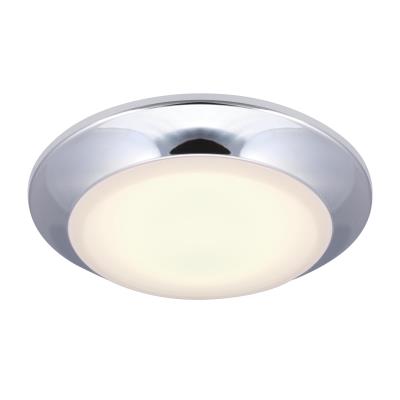 Westinghouse Lighting 6134300 Makira chrome LED flush mount ceiling light