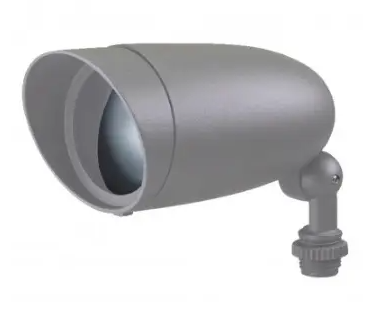 Nuvo 62-1202 LED Outdoor Landscape Flood Light Fixture, Wattage 6W, Light Gray