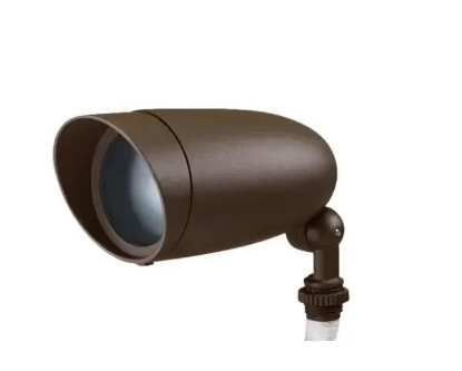 Nuvo 62-1205 LED Bullet Spotlight, Wattage 9W, Lumens 900 lm, Voltage 120V, Color Temperature 3000K, Bronze