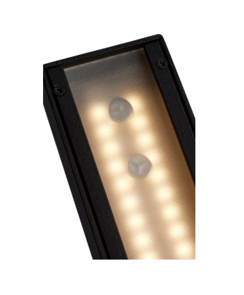 Nuvo 62-1425 Raven LED Outdoor Sconce; 10 Inch; Textured Matte Black Finish; 8 Watts; 3000K