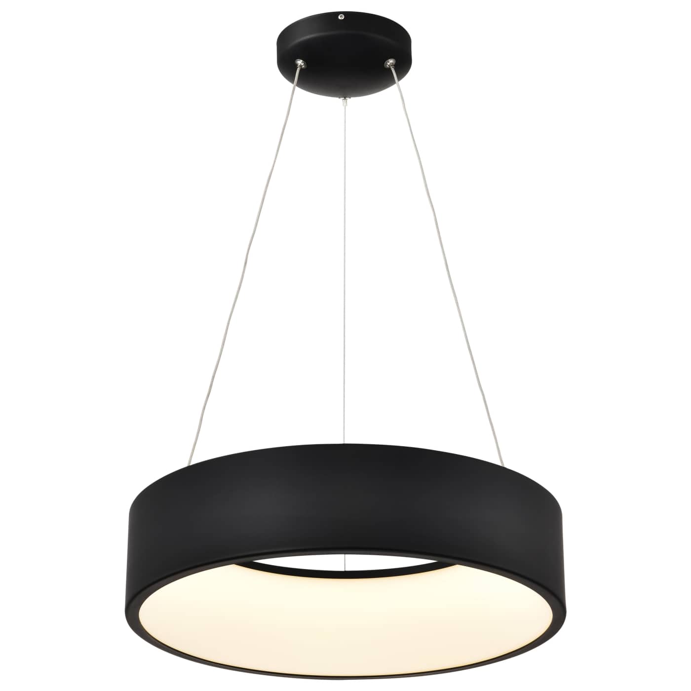 Nuvo 62-1456R1 Orbit 17.75" Indoor Pendant Ceiling Light - Finish: Black
