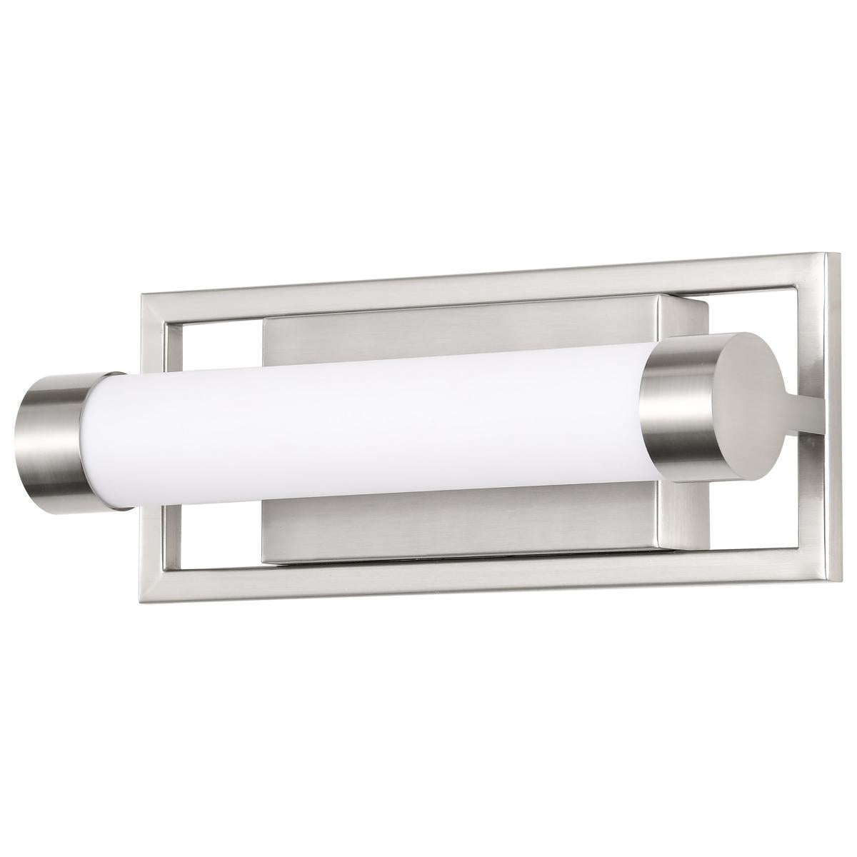 Nuvo 62-1541 Canal LED Small Vanity, Brushed Nickel, 13W, Soft White, Dimmable