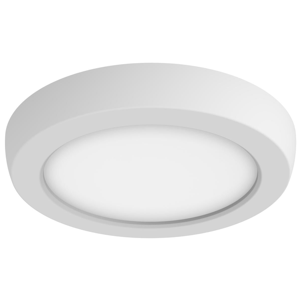 Nuvo 62-1700 Blink Pro 5" 9W LED Flush Mount, CCT Selectable (2700K-5000K), Round, White, Wet Rated
