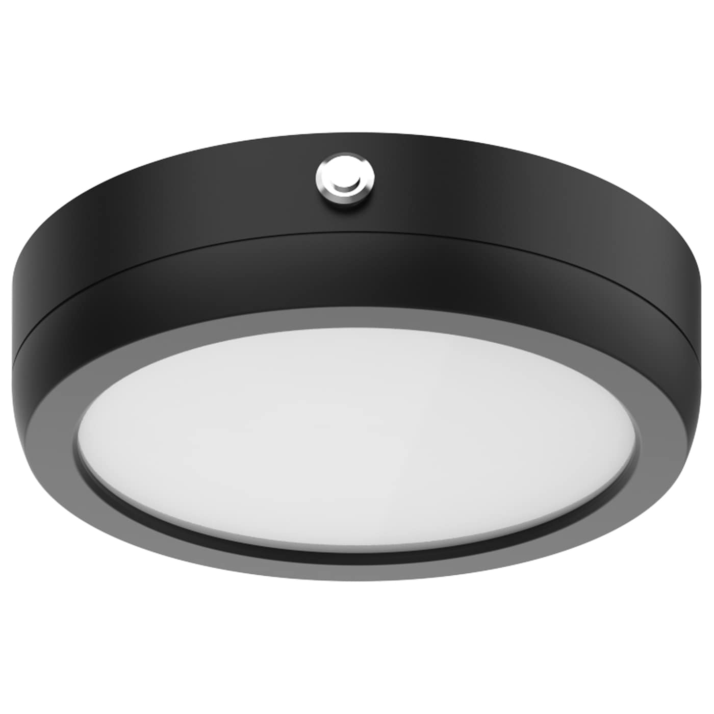 Nuvo 62-1711-EM 7 Inch Blink Pro Battery Backup - Round Shape - Finish: Black