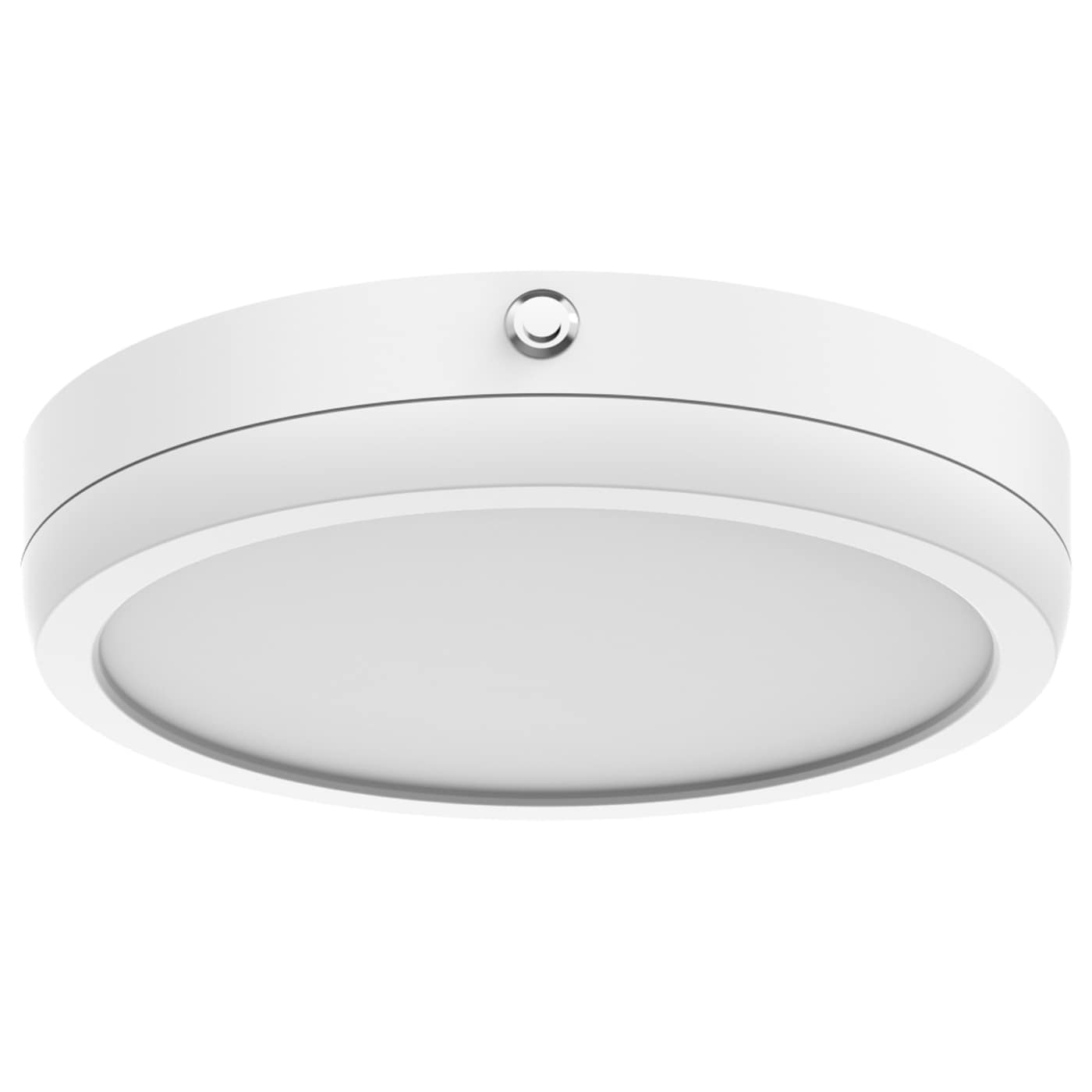 Nuvo 62-1720-EM 9 Inch Blink Pro Battery Backup - Round Shape - Finish: White