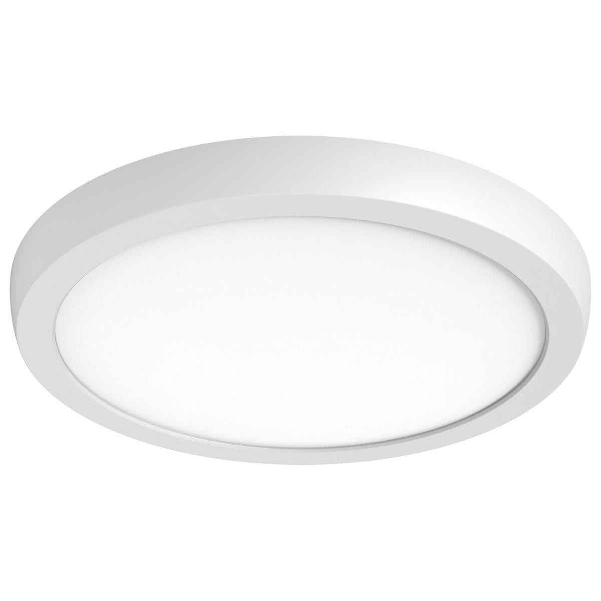Nuvo 62-1776 BLINK Pro Plus 19.5W LED Surface Mount, 12" Round, CCT Selectable (2700K-5000K), 120/277V, 90 CRI, Dimmable, White Finish