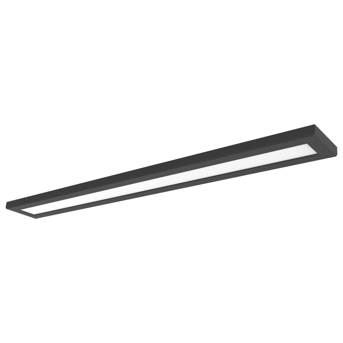 Nuvo 62-1782 BLINK Pro Plus 42W LED Surface Mount, 5.5" x 48", CCT Selectable (2700K-5000K), 120/277V, 90 CRI, Dimmable, Black Finish