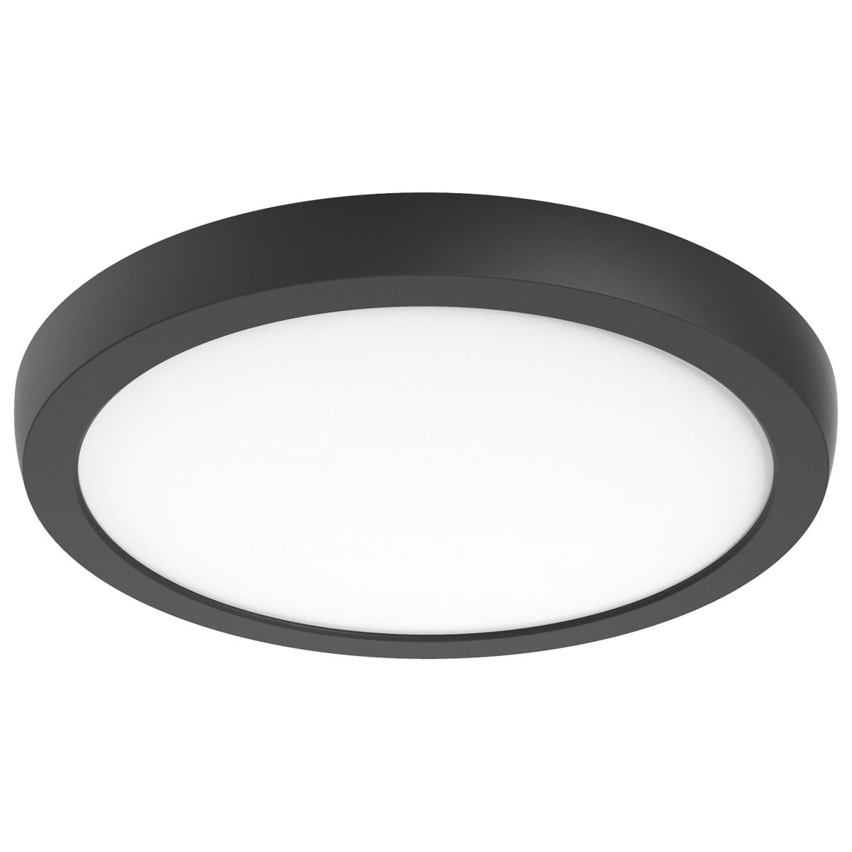 Nuvo 62-1786 BLINK Pro Plus 19.5W LED Surface Mount, 12" Round, CCT Selectable (2700K-5000K), 120/277V, 90 CRI, Dimmable, Black Finish