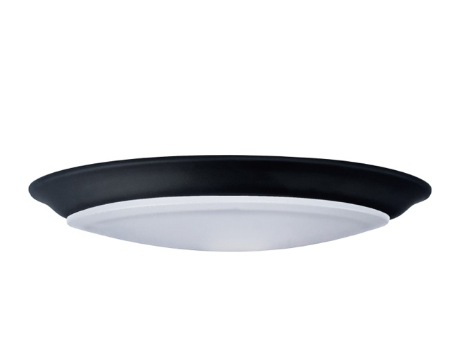 Nuvo 62-1814 LED Disk Light - 10IN - 17W - CCT Selectable - 120V - Black Finish