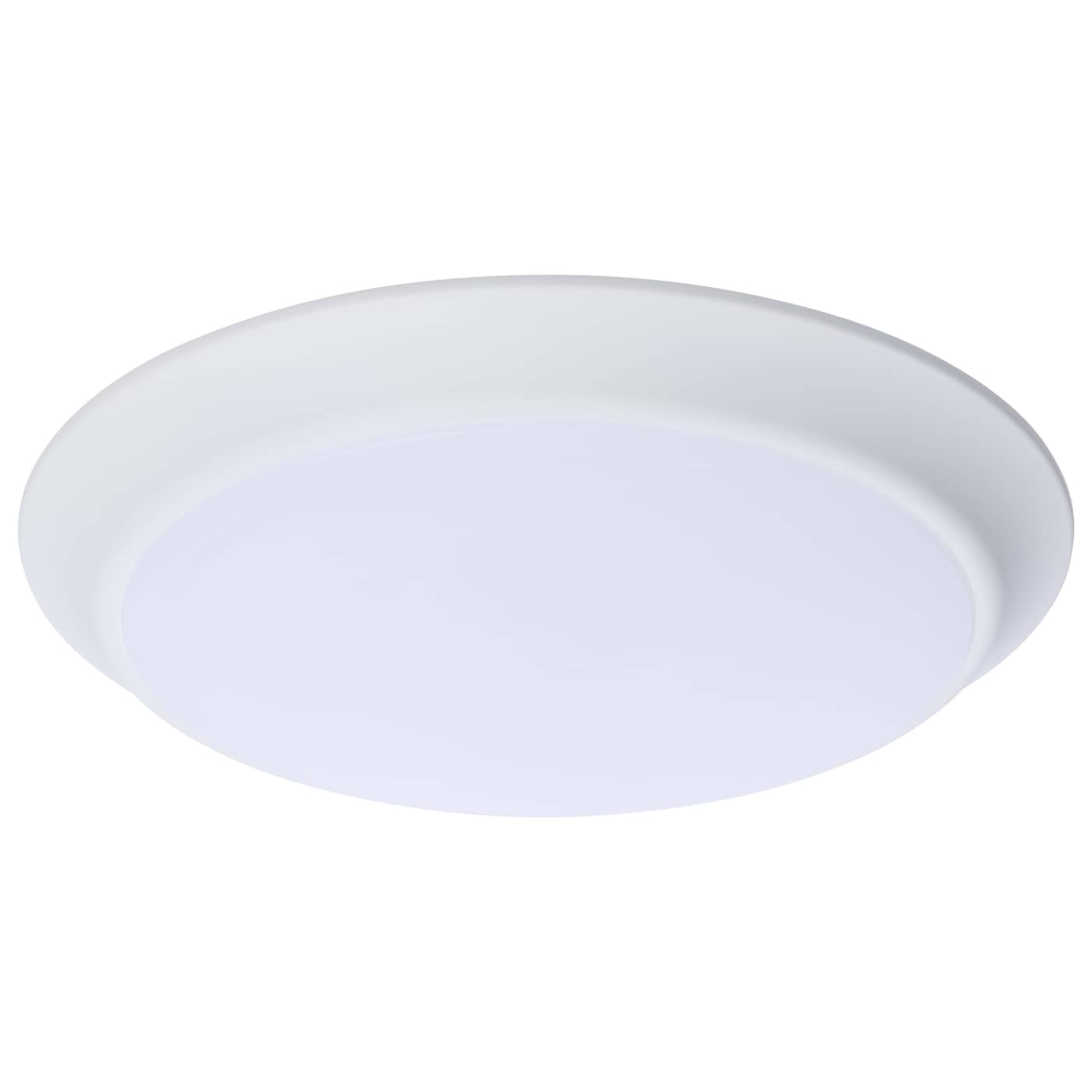 Nuvo 62-1815R1 ColorQuick 9.49" LED Disk Ceiling Light 9.8W 2700K–5000K White NEC Closet Rated
