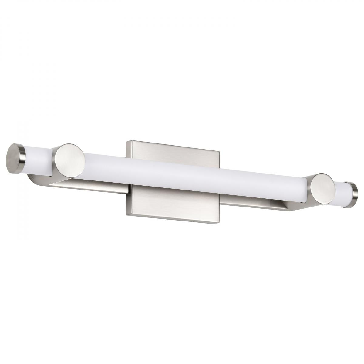 Nuvo 62-2213 Bowman 36" LED Vanity, 39W, 3000K, Brushed Nickel, Acrylic Lens, Dimmable