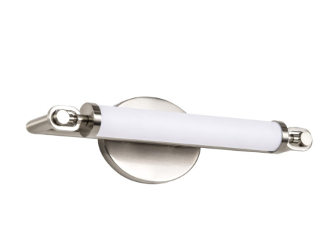 Nuvo 62-2231 Edgeworth LED Vanity Fixture Light - 16IN - 3000K - 120V - Brushed Nickel Finish