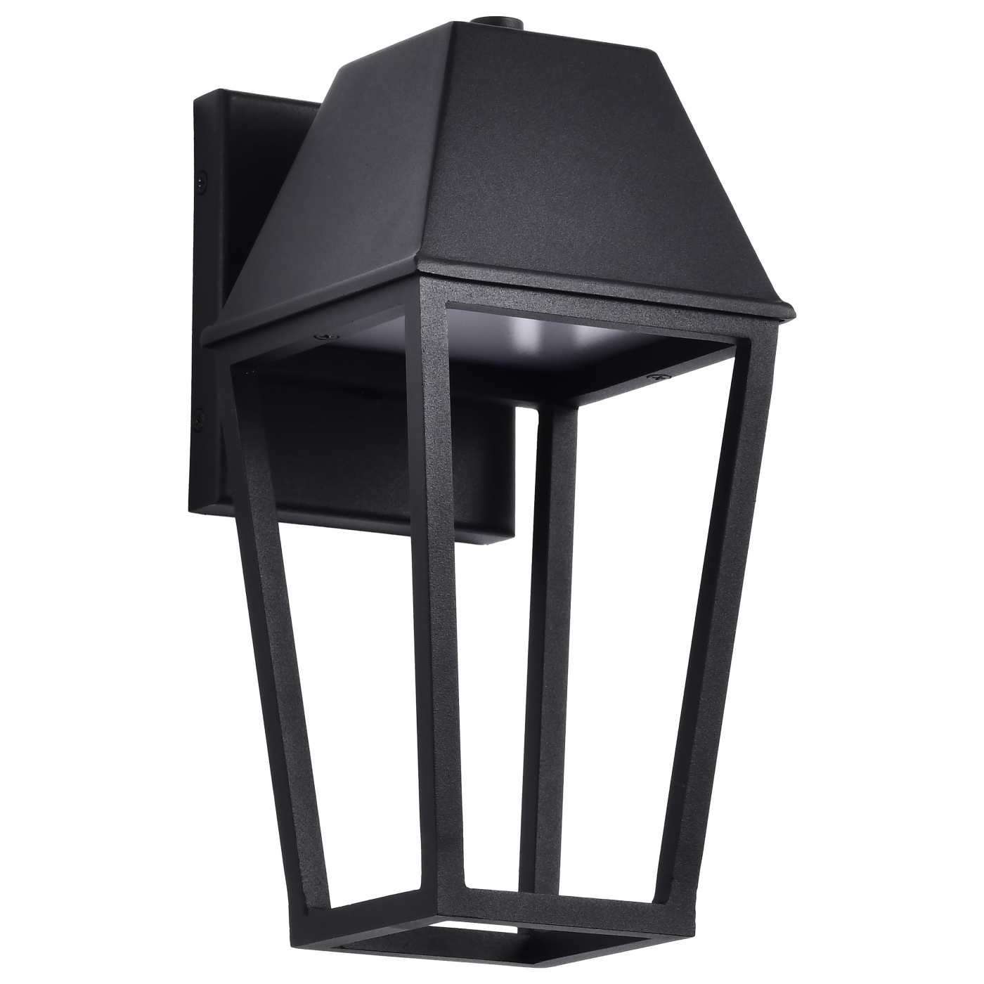 Nuvo 62-2310 Colt 11.75" 10W LED Outdoor Wall Light Matte Black 3000K 326 Lumens