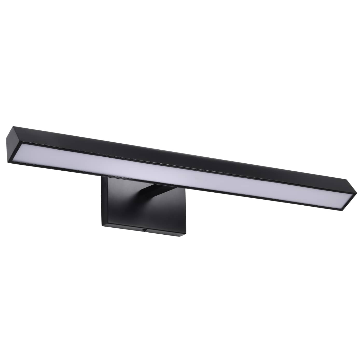 Nuvo 62-2340 Mila 20W LED Vanity Wall Light Black 2700K 3000K 3500K 1600 Lumens