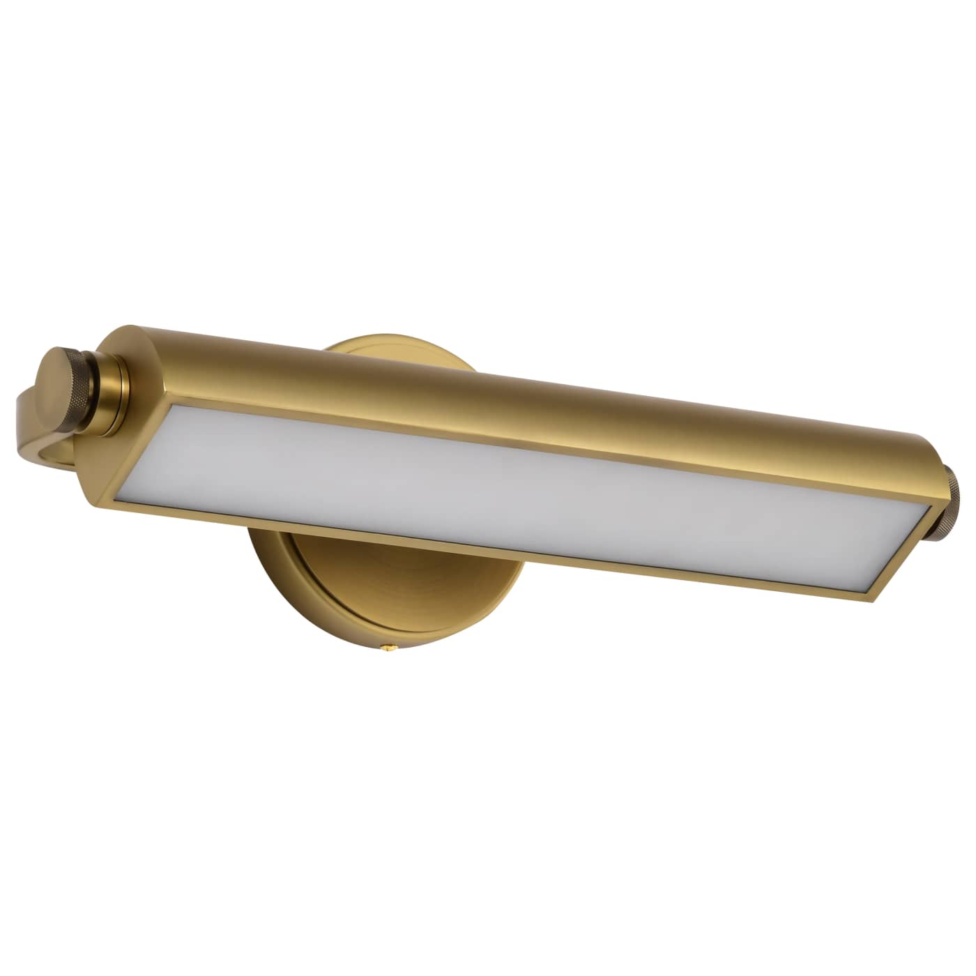 Nuvo 62-2352 Auden 17.75" LED Vanity Wall Light Vintage Brass 3000K–5000K CCT 1200 Lumens