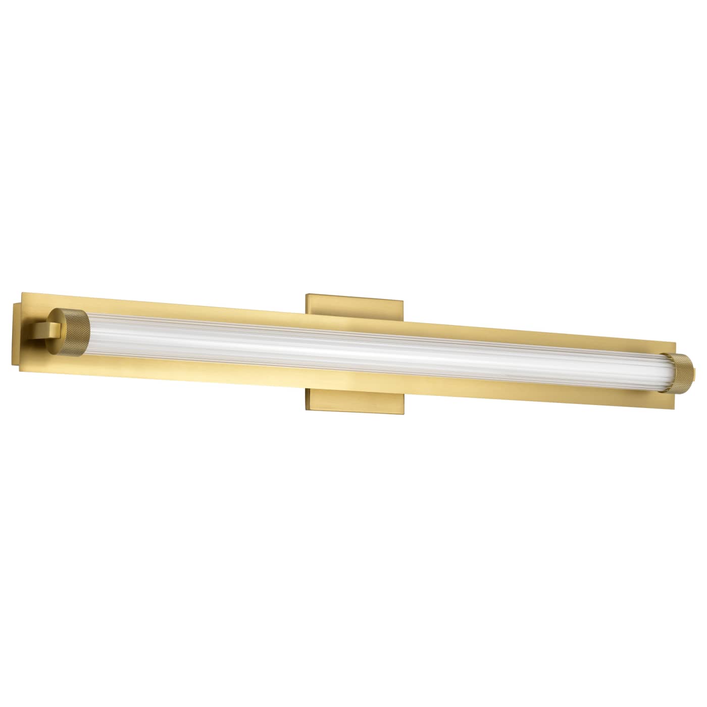 Nuvo 62-2392 Larissa LED 32 inch Vanity Wall Light - CCT: 3000K - Finish: Vintage Brass