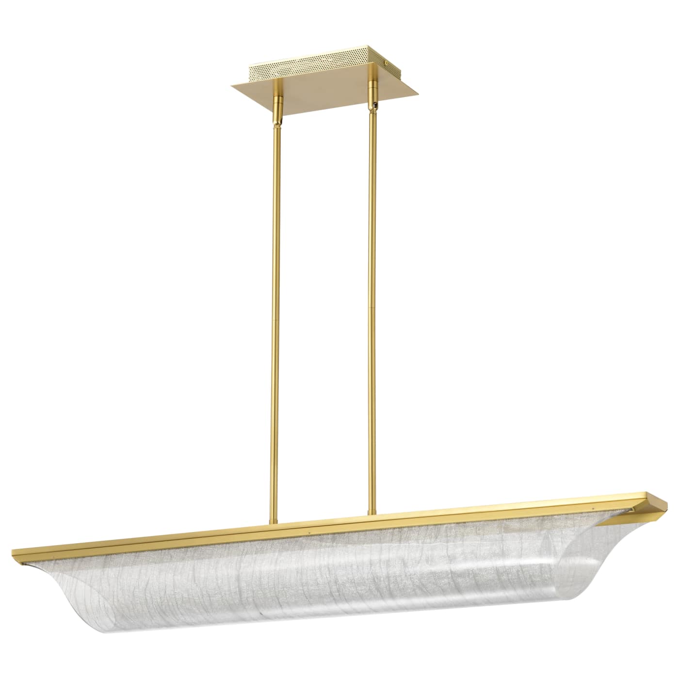 Nuvo 62-2411 Idris LED 6.25 inch Pendant Ceiling Light - CCT: 3000K - Finish: Vintage Brass